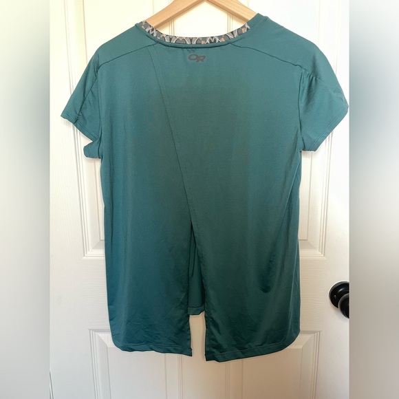 Outdoor Research Chain Reaction Tee in Mediterranean Blue - Picture 5 of 7